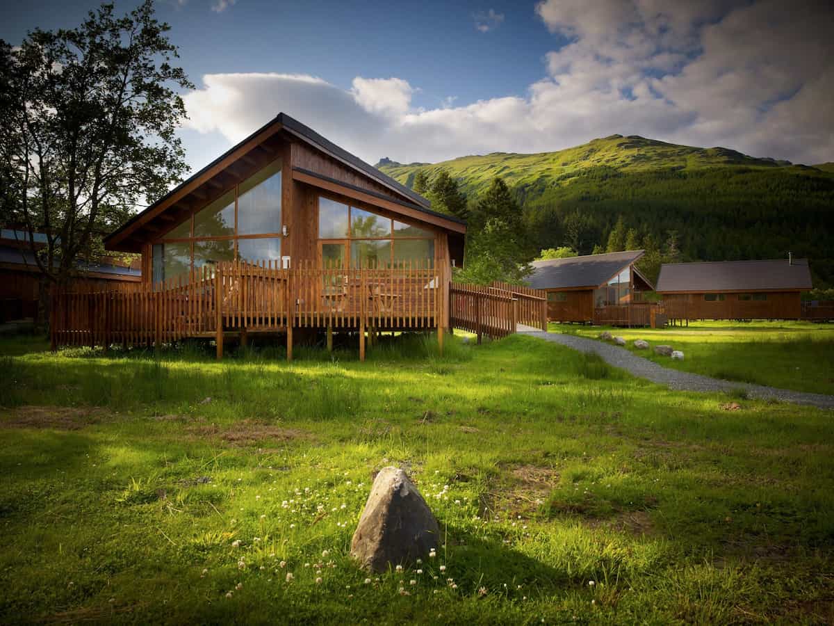 Argil Rise Cabin Ardgartan Argyll Cottages, Lodges and Log Cabins with Hot Tubs